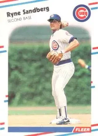 1988 Fleer #431 Ryne Sandberg