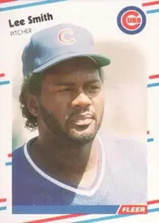 1988 Fleer #433 Lee Smith