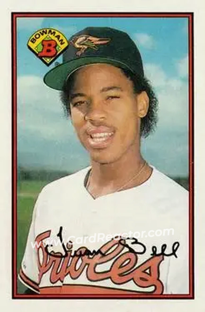 1989 Bowman #11 - Juan Bell - Baltimore Orioles - Front