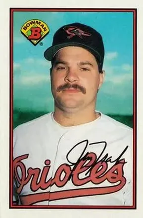 1989 Bowman #13 - Jim Traber - Baltimore Orioles