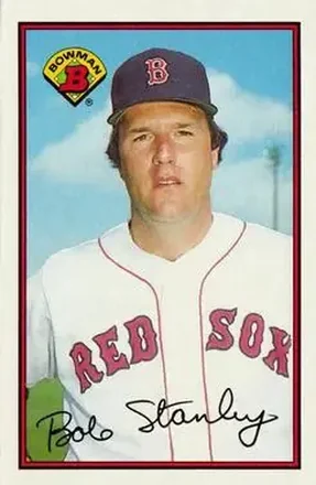 1989 Bowman #25 - Bob Stanley - Boston Red Sox