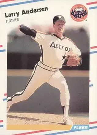 1988 Fleer #438 - Larry Andersen - Houston Astros 1988 Fleer #438 - Larry Andersen - Houston Astros