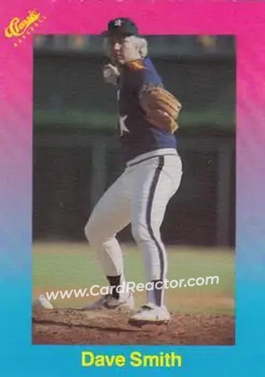 1989 Classic #22 - Dave Smith - Houston Astros - Front 1989 Classic #22 - Dave Smith - Houston Astros - Front