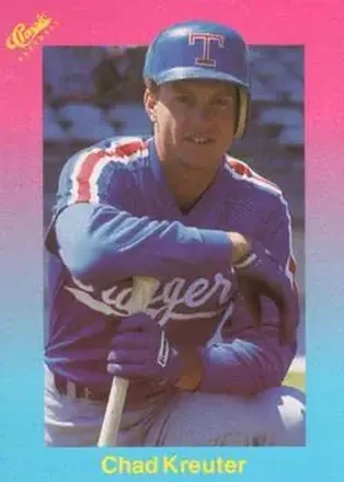 1989 Classic #27 - Chad Kreuter - Texas Rangers 1989 Classic #27 - Chad Kreuter - Texas Rangers