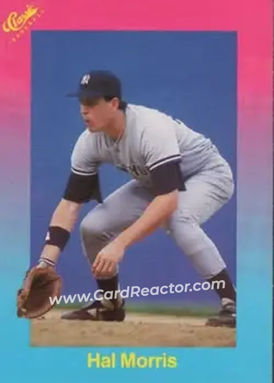 1989 Classic #28 - Hal Morris - New York Yankees - Front 1989 Classic #28 - Hal Morris - New York Yankees - Front
