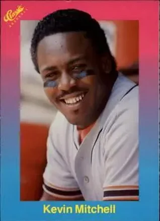 1989 Classic #31 - Kevin Mitchell - San Francisco Giants 1989 Classic #31 - Kevin Mitchell - San Francisco Giants