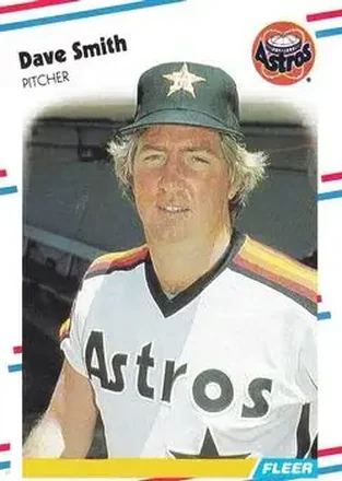 1988 Fleer #457 - Dave Smith - Houston Astros