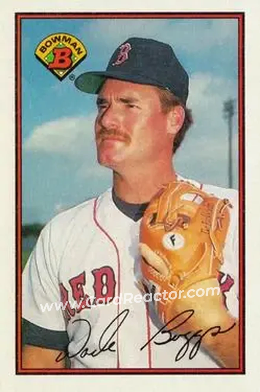 1989 Bowman #32 - Wade Boggs - Boston Red Sox - Front