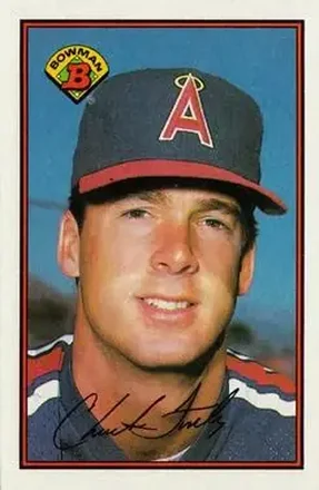 1989 Bowman #37 - Chuck Finley - California Angels