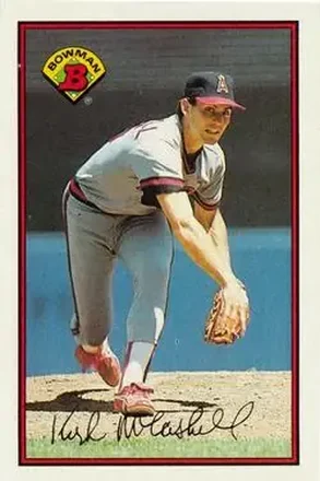 1989 Bowman #38 - Kirk McCaskill - California Angels 1989 Bowman #38 - Kirk McCaskill - California Angels