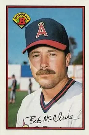 1989 Bowman #43 - Bob McClure - California Angels