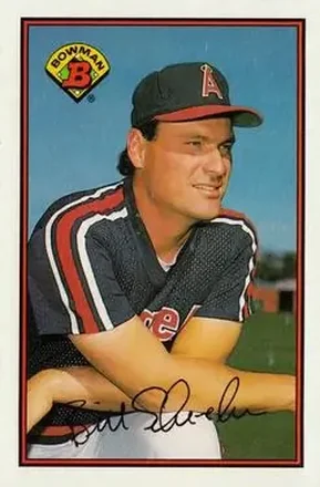 1989 Bowman #44 - Bill Schroeder - California Angels