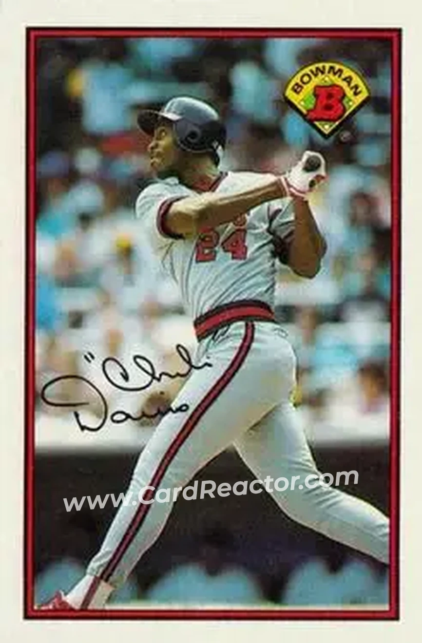 1989 Bowman #50 - Chili Davis - California Angels - Front