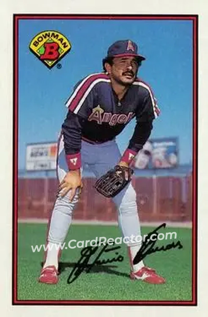 1989 Bowman #51 - Tony Armas - California Angels - Front