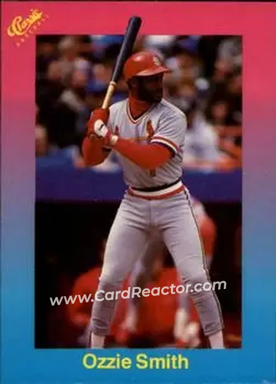 1989 Classic #58 - Ozzie Smith - St. Louis Cardinals - Front