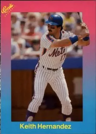 1989 Classic #59 - Keith Hernandez - New York Mets