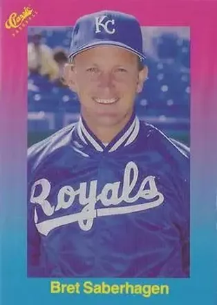 1989 Classic #62 - Bret Saberhagen - Kansas City Royals 1989 Classic #62 - Bret Saberhagen - Kansas City Royals