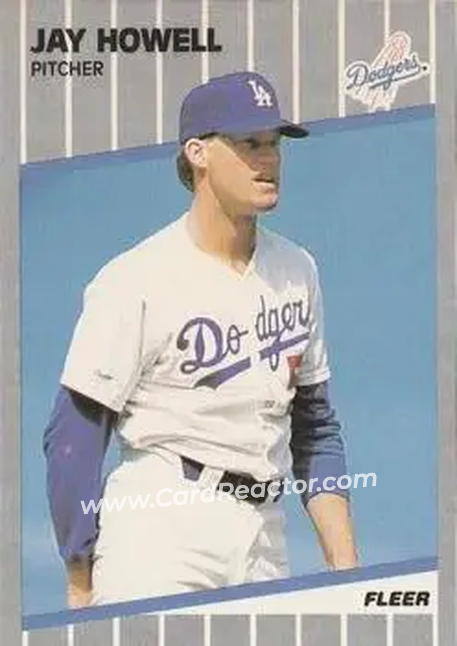 1989 Fleer #64 - Jay Howell - Los Angeles Dodgers - Front 1989 Fleer #64 - Jay Howell - Los Angeles Dodgers - Front