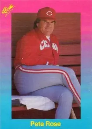 1989 Classic #71 - Pete Rose - Cincinnati Reds