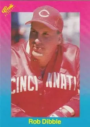 1989 Classic #76 - Rob Dibble - Cincinnati Reds