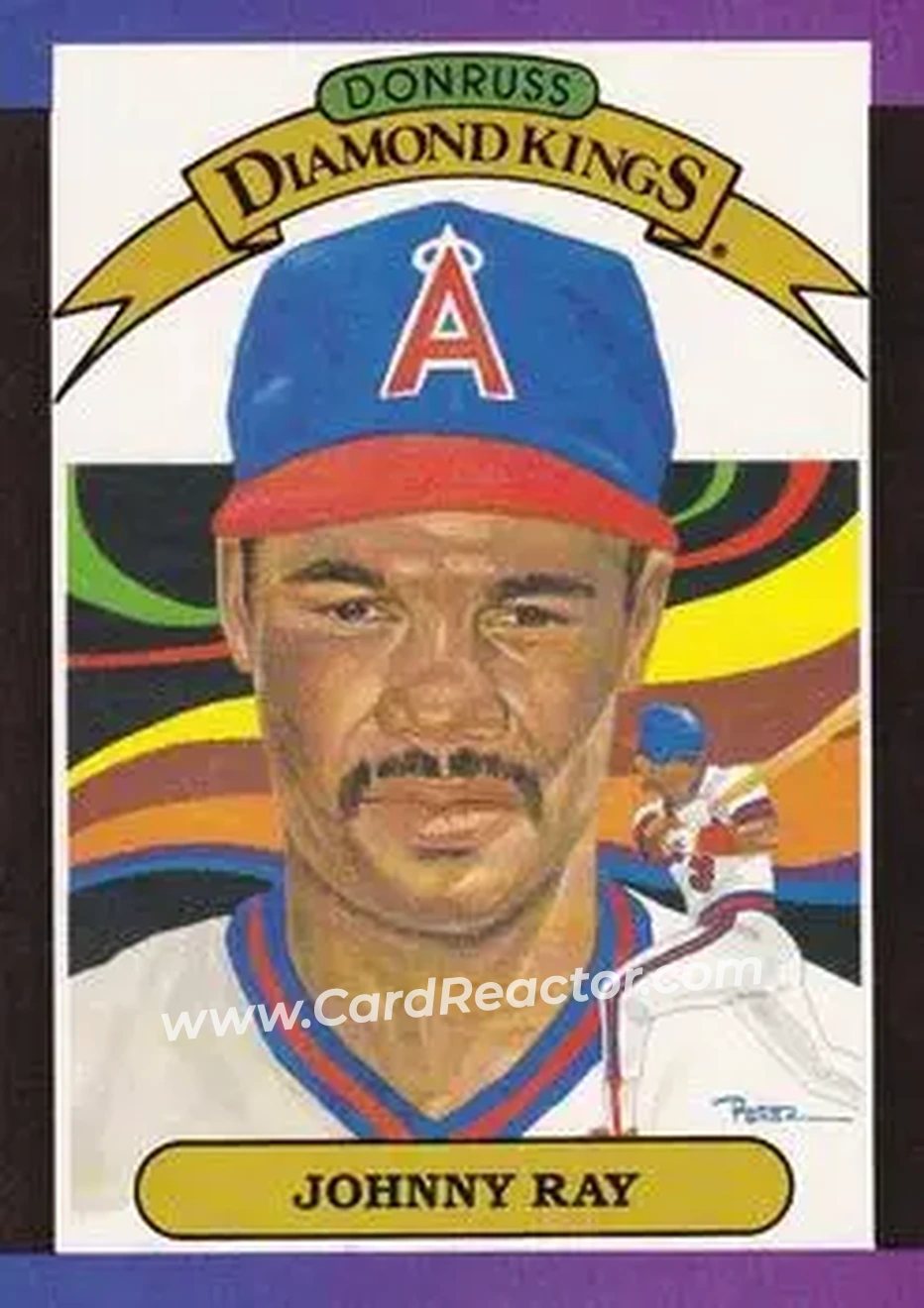 1989 Donruss #12 - Johnny Ray - California Angels - Front