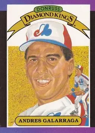 1989 Donruss #14 - Andres Galarraga - Montreal Expos