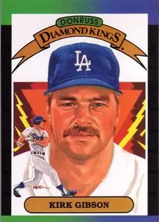 1989 Donruss #15 - Kirk Gibson - Los Angeles Dodgers