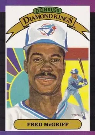 1989 Donruss #16 - Fred McGriff - Toronto Blue Jays