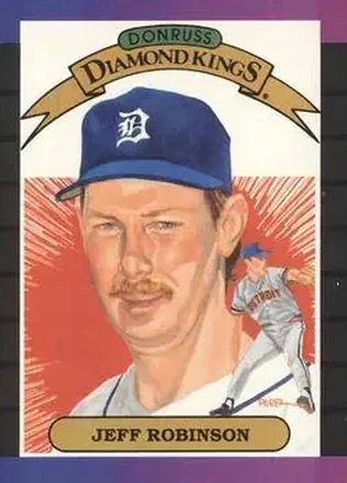 1989 Donruss #18 - Jeff Robinson - Detroit Tigers