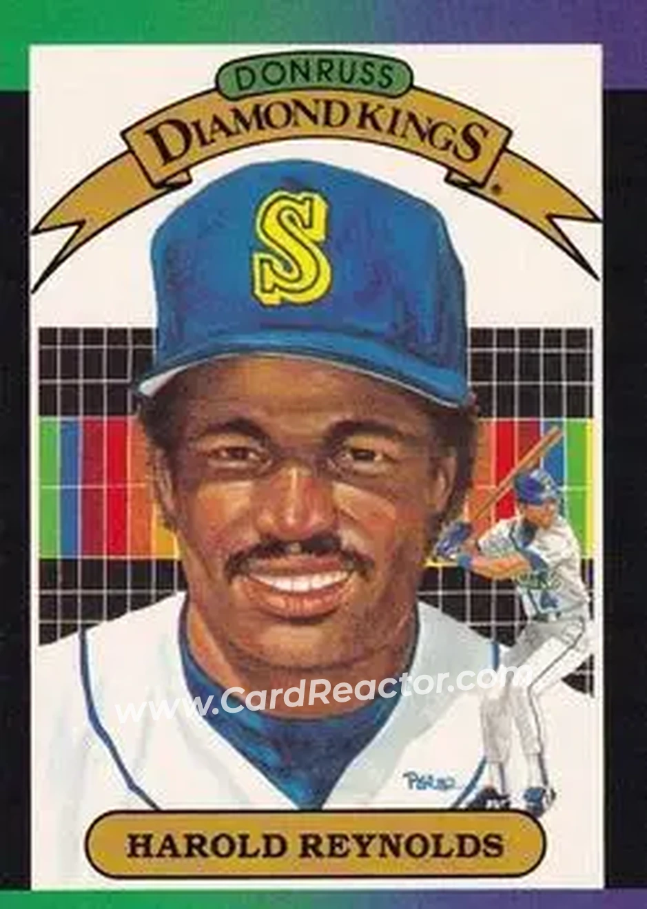 1989 Donruss #21 - Harold Reynolds - Seattle Mariners