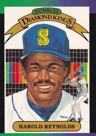 1989 Donruss #21 - Harold Reynolds - Seattle Mariners
