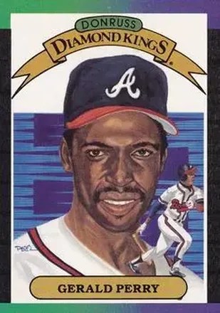 1989 Donruss #22 - Gerald Perry - Atlanta Braves