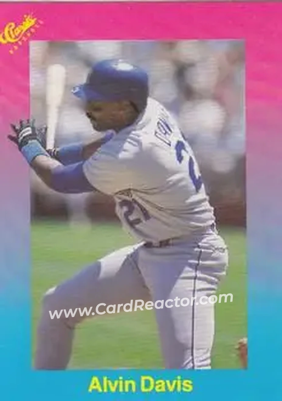 1989 Classic #81 - Alvin Davis - Seattle Mariners - Front