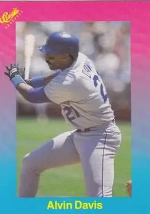 1989 Classic #81 - Alvin Davis - Seattle Mariners
