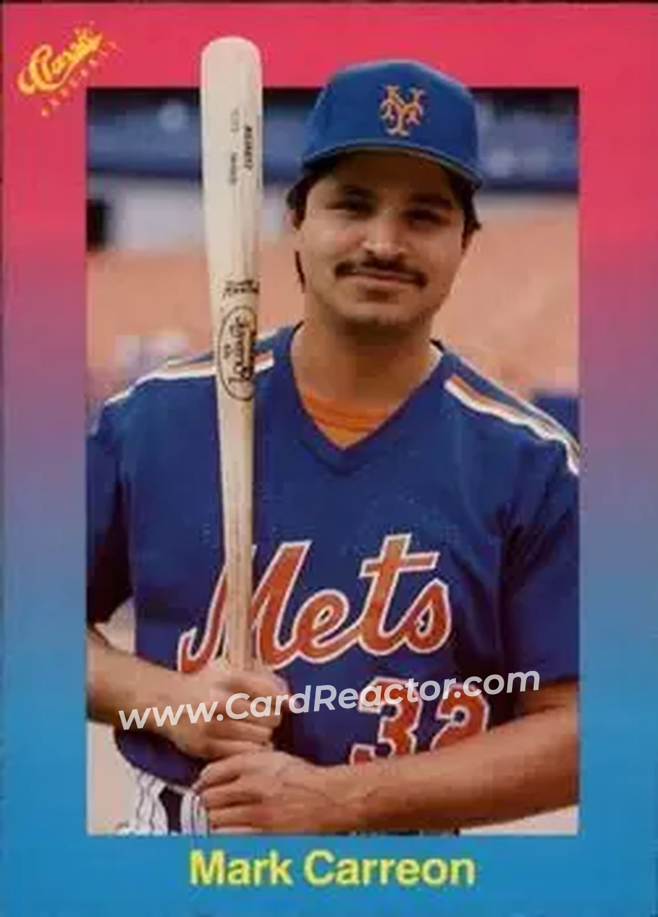 1989 Classic #84 - Mark Carreon - New York Mets