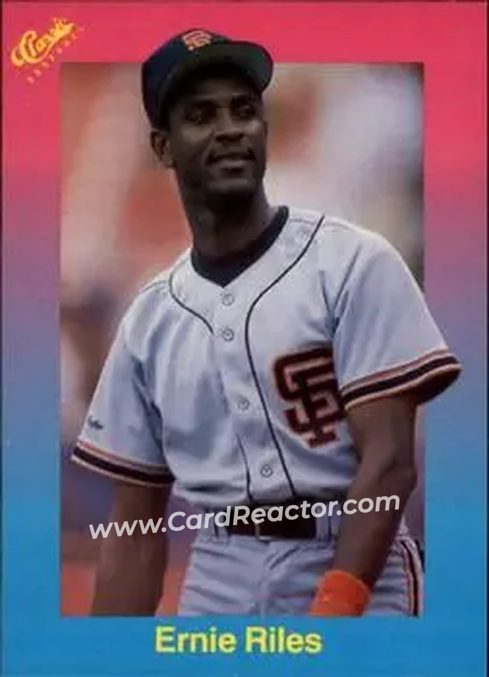 1989 Classic #87 - Earnie Riles - San Francisco Giants - Front 1989 Classic #87 - Earnie Riles - San Francisco Giants - Front