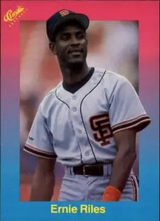 1989 Classic #87 - Earnie Riles - San Francisco Giants 1989 Classic #87 - Earnie Riles - San Francisco Giants