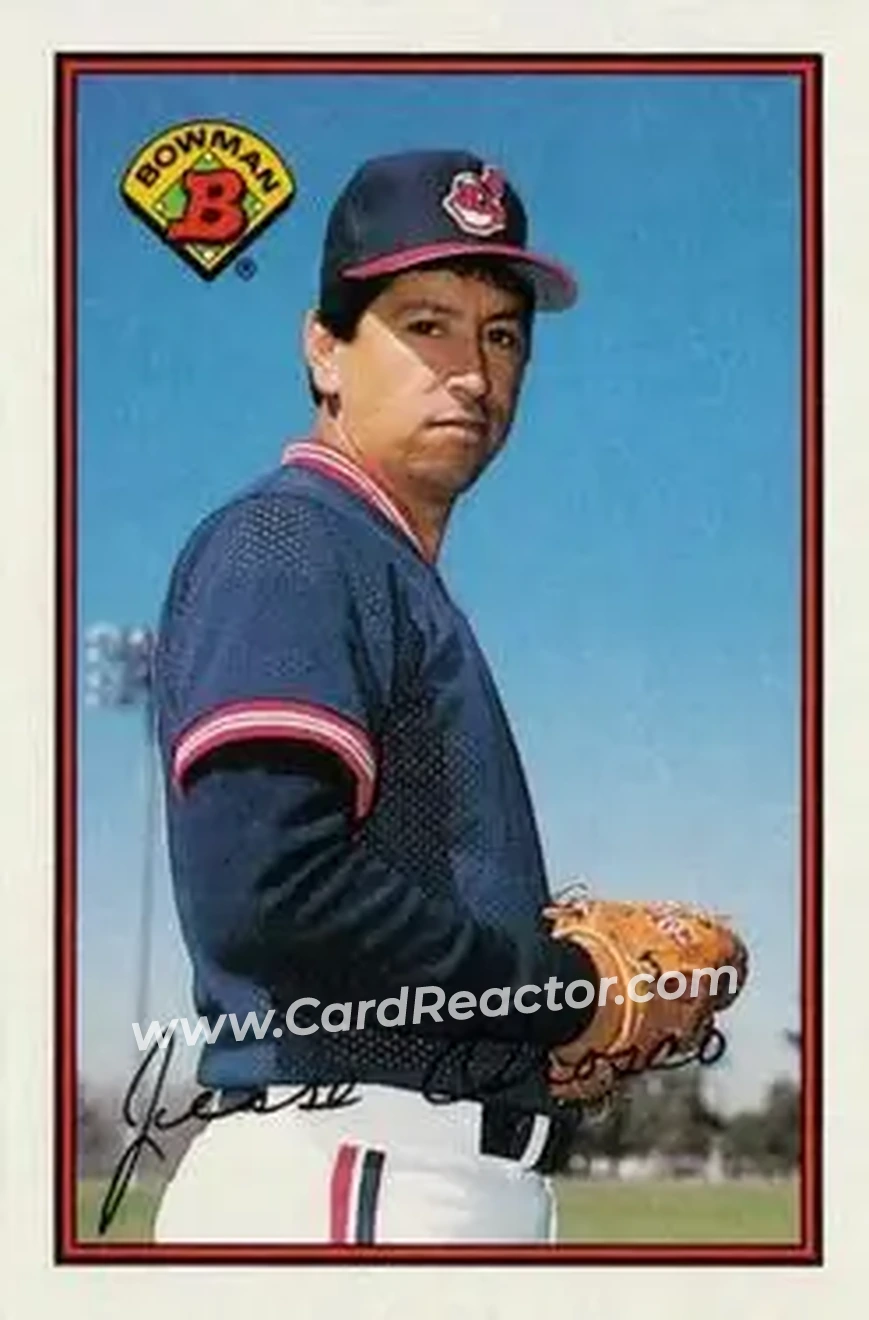 1989 Bowman #81 - Jesse Orosco - Cleveland Indians - Front