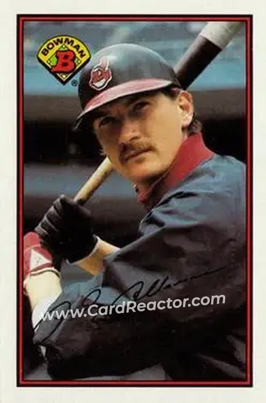 1989 Bowman #83 - Andy Allanson - Cleveland Indians - Front 1989 Bowman #83 - Andy Allanson - Cleveland Indians - Front