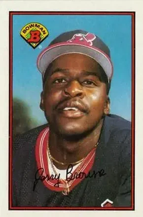1989 Bowman #85 - Jerry Browne - Cleveland Indians