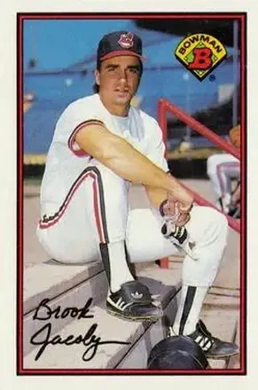 1989 Bowman #86 - Brook Jacoby - Cleveland Indians 1989 Bowman #86 - Brook Jacoby - Cleveland Indians