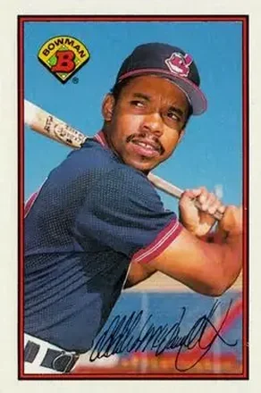 1989 Bowman #90 - Oddibe McDowell - Cleveland Indians 1989 Bowman #90 - Oddibe McDowell - Cleveland Indians
