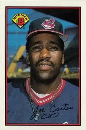 1989 Bowman #91 - Joe Carter - Cleveland Indians 1989 Bowman #91 - Joe Carter - Cleveland Indians