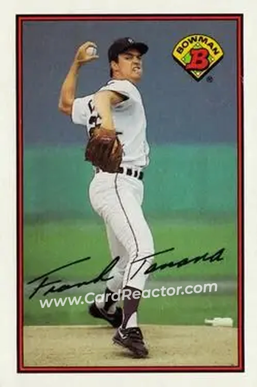 1989 Bowman #92 - Frank Tanana - Detroit Tigers - Front 1989 Bowman #92 - Frank Tanana - Detroit Tigers - Front