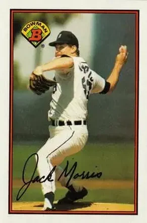 1989 Bowman #93 - Jack Morris - Detroit Tigers 1989 Bowman #93 - Jack Morris - Detroit Tigers