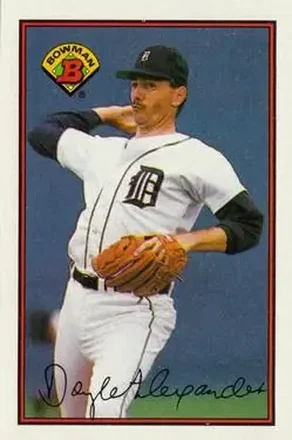1989 Bowman #94 - Doyle Alexander - Detroit Tigers