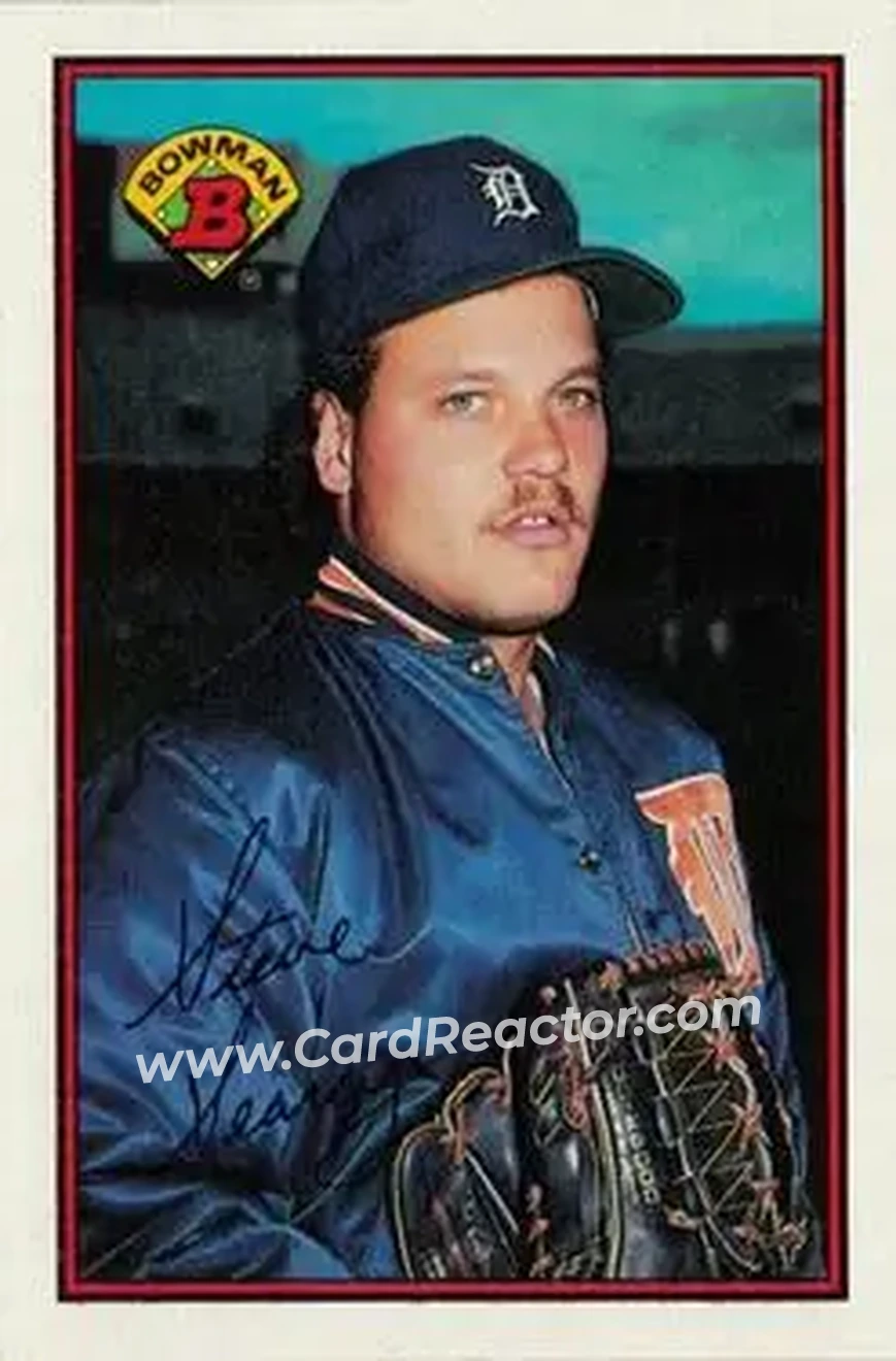 1989 Bowman #95 - Steve Searcy - Detroit Tigers - Front