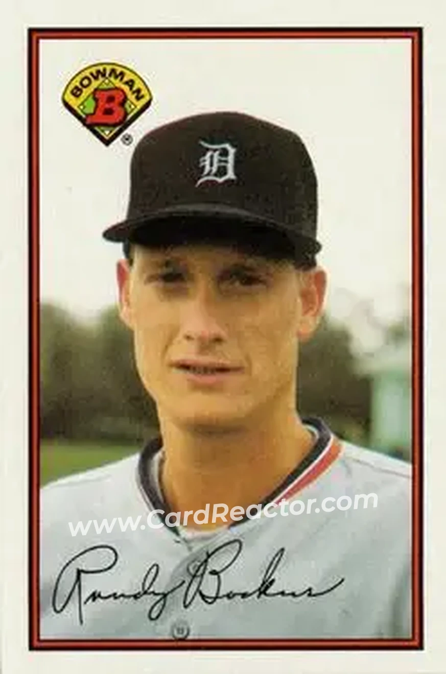 1989 Bowman #96 - Randy Bockus - Detroit Tigers - Front