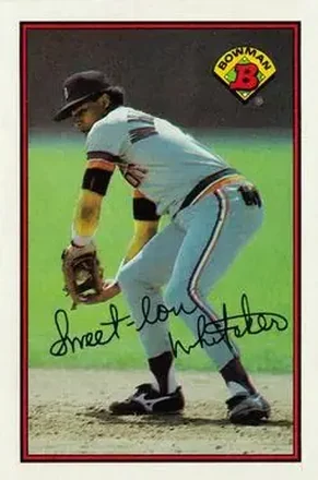 1989 Bowman #103 - Lou Whitaker - Detroit Tigers