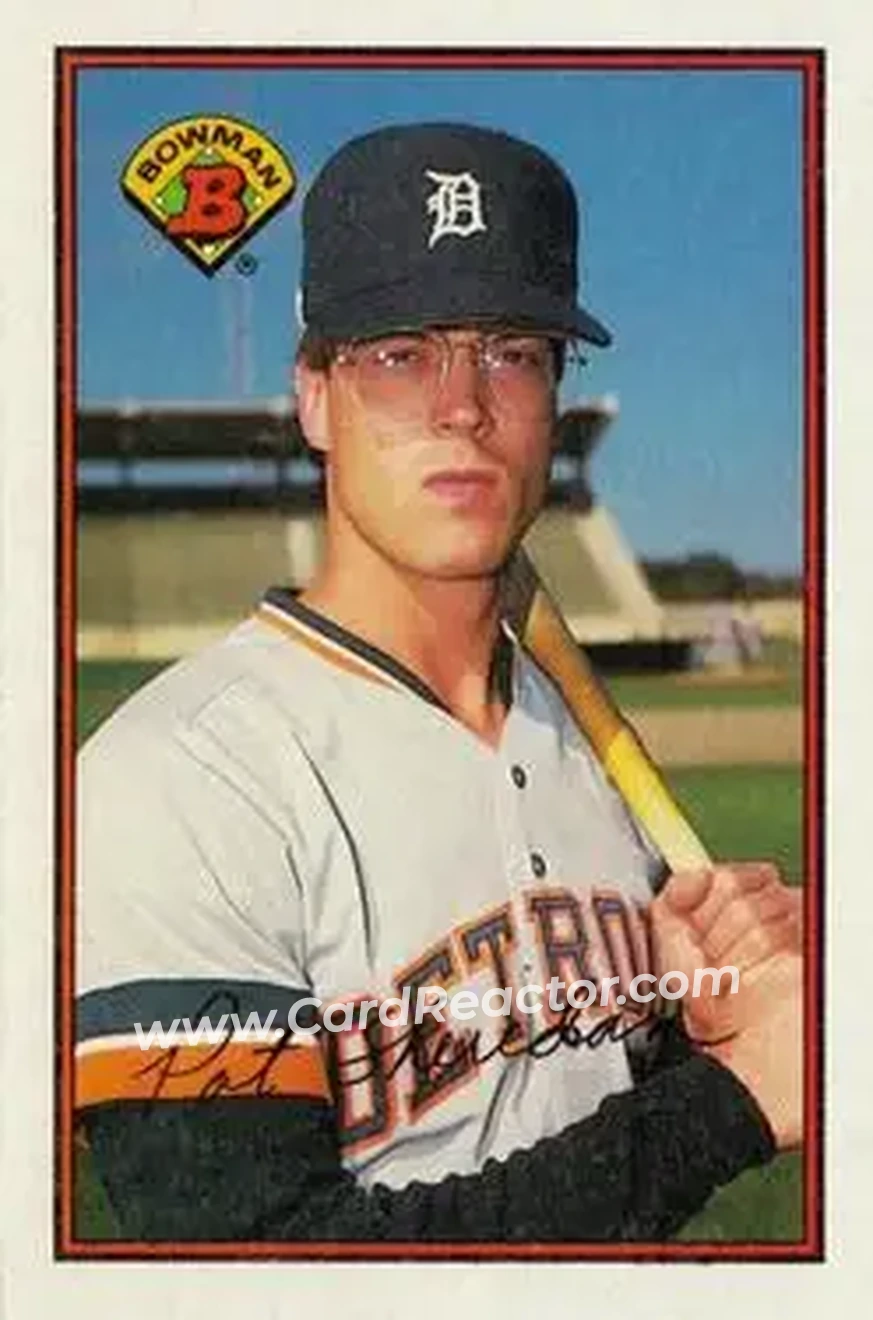 1989 Bowman #107 - Pat Sheridan - Detroit Tigers - Front